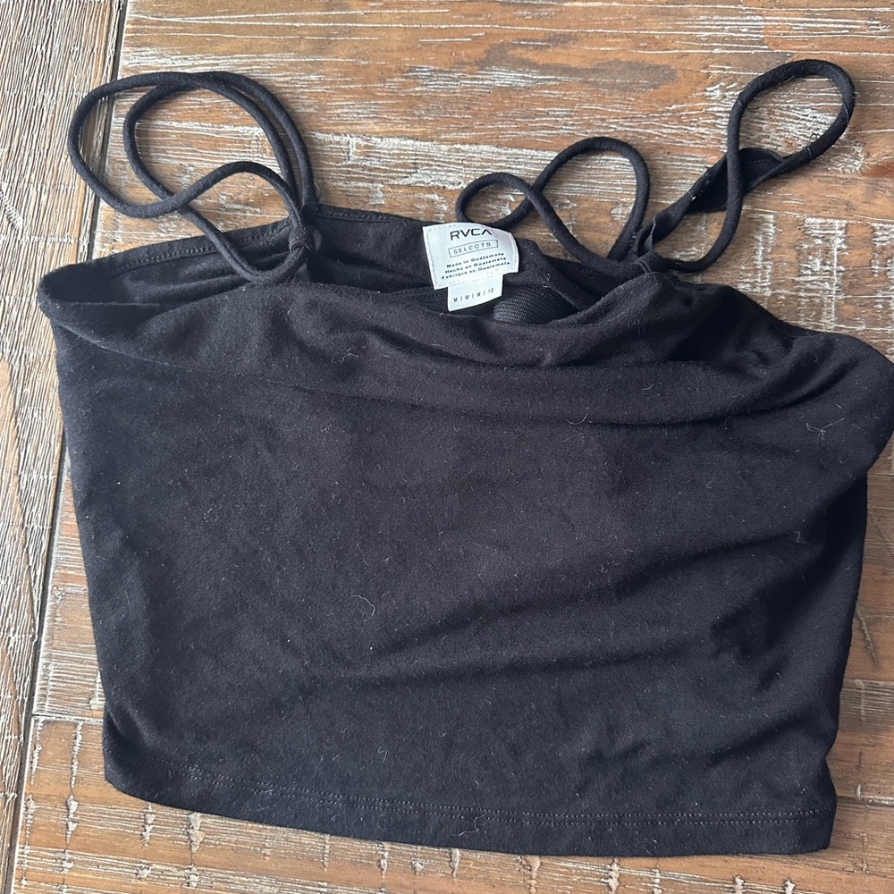RVCA Women's Black Camisole Top